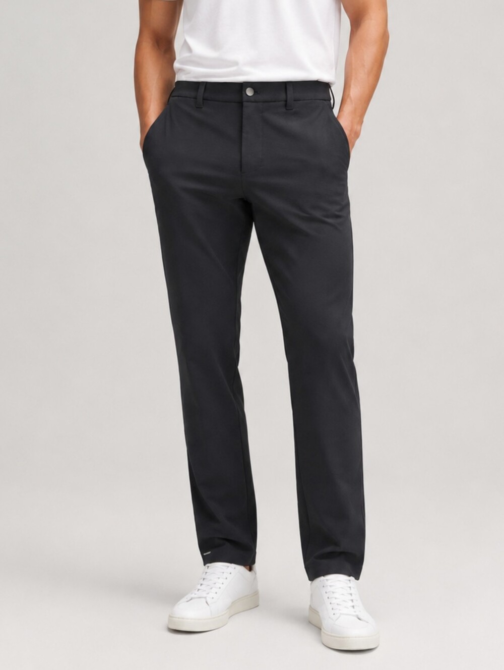 Lululemon ABC Trouser Classic Fit Warpstreme Pants Mens 33 Obsidian